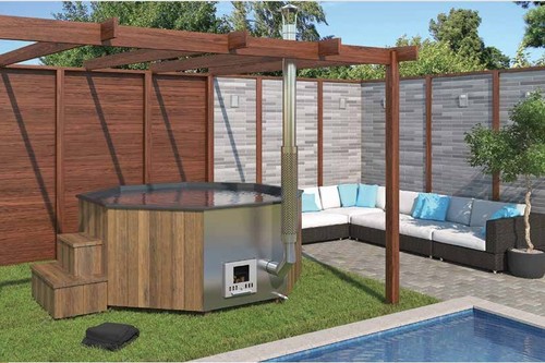 Gfx wood fired hot tub - fired,