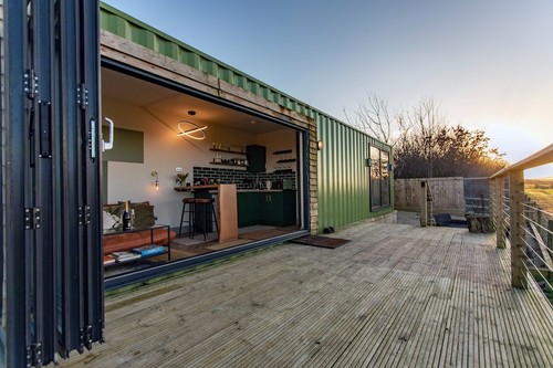 40ft container cabin - 40ft, glamping