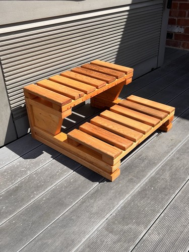 Wooden steps hot - -, or