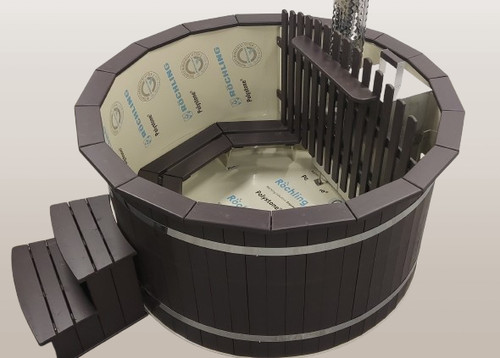 Hot tub ø160cm plastic - hot,